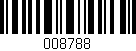 Código de barras (EAN, GTIN, SKU, ISBN): '008788'