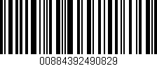 Código de barras (EAN, GTIN, SKU, ISBN): '00884392490829'