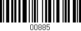 Código de barras (EAN, GTIN, SKU, ISBN): '00885'