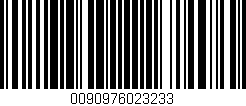 Código de barras (EAN, GTIN, SKU, ISBN): '0090976023233'