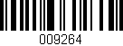 Código de barras (EAN, GTIN, SKU, ISBN): '009264'