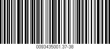 Código de barras (EAN, GTIN, SKU, ISBN): '0093435001.37-38'