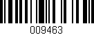 Código de barras (EAN, GTIN, SKU, ISBN): '009463'