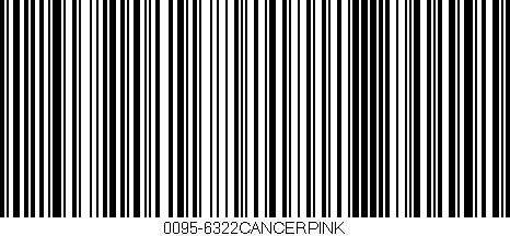 Código de barras (EAN, GTIN, SKU, ISBN): '0095-6322CANCERPINK'
