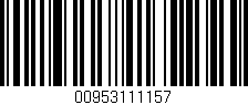 Código de barras (EAN, GTIN, SKU, ISBN): '00953111157'