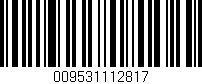 Código de barras (EAN, GTIN, SKU, ISBN): '009531112817'