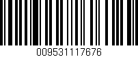 Código de barras (EAN, GTIN, SKU, ISBN): '009531117676'