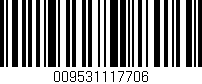 Código de barras (EAN, GTIN, SKU, ISBN): '009531117706'