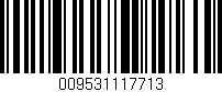 Código de barras (EAN, GTIN, SKU, ISBN): '009531117713'