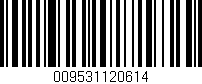Código de barras (EAN, GTIN, SKU, ISBN): '009531120614'