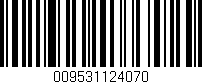 Código de barras (EAN, GTIN, SKU, ISBN): '009531124070'
