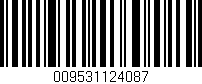 Código de barras (EAN, GTIN, SKU, ISBN): '009531124087'