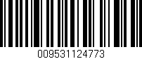 Código de barras (EAN, GTIN, SKU, ISBN): '009531124773'