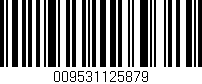Código de barras (EAN, GTIN, SKU, ISBN): '009531125879'