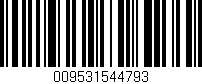 Código de barras (EAN, GTIN, SKU, ISBN): '009531544793'