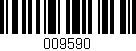 Código de barras (EAN, GTIN, SKU, ISBN): '009590'