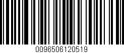 Código de barras (EAN, GTIN, SKU, ISBN): '0096506120519'