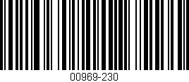 Código de barras (EAN, GTIN, SKU, ISBN): '00969-230'