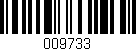 Código de barras (EAN, GTIN, SKU, ISBN): '009733'