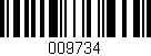 Código de barras (EAN, GTIN, SKU, ISBN): '009734'