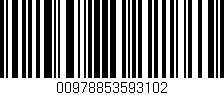 Código de barras (EAN, GTIN, SKU, ISBN): '00978853593102'