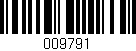 Código de barras (EAN, GTIN, SKU, ISBN): '009791'