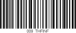 Código de barras (EAN, GTIN, SKU, ISBN): '009/THFINF'