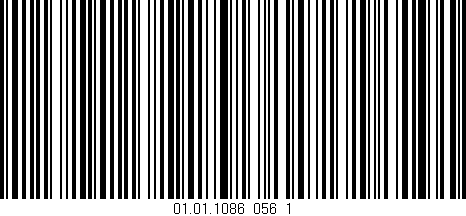 Código de barras (EAN, GTIN, SKU, ISBN): '01.01.1086_056_1'