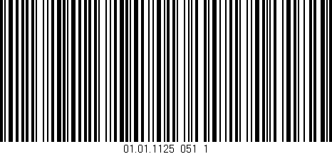 Código de barras (EAN, GTIN, SKU, ISBN): '01.01.1125_051_1'