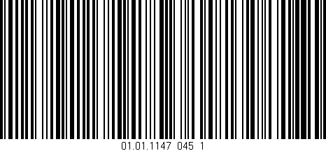 Código de barras (EAN, GTIN, SKU, ISBN): '01.01.1147_045_1'
