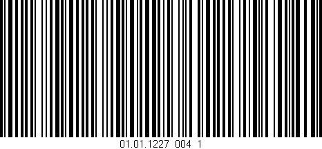 Código de barras (EAN, GTIN, SKU, ISBN): '01.01.1227_004_1'