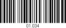 Código de barras (EAN, GTIN, SKU, ISBN): '01.034'