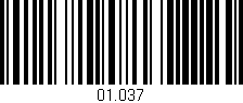 Código de barras (EAN, GTIN, SKU, ISBN): '01.037'