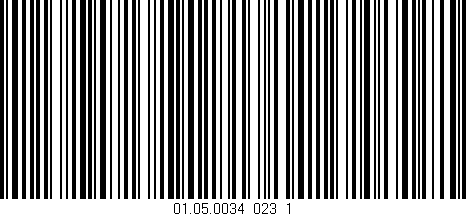 Código de barras (EAN, GTIN, SKU, ISBN): '01.05.0034_023_1'