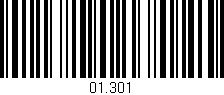 Código de barras (EAN, GTIN, SKU, ISBN): '01.301'