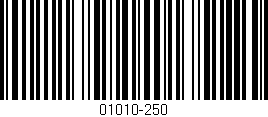 Código de barras (EAN, GTIN, SKU, ISBN): '01010-250'