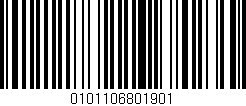 Código de barras (EAN, GTIN, SKU, ISBN): '0101106801901'