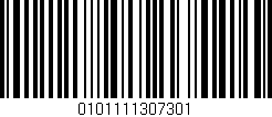Código de barras (EAN, GTIN, SKU, ISBN): '0101111307301'