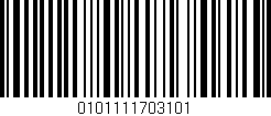 Código de barras (EAN, GTIN, SKU, ISBN): '0101111703101'