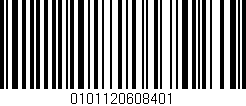 Código de barras (EAN, GTIN, SKU, ISBN): '0101120608401'