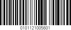 Código de barras (EAN, GTIN, SKU, ISBN): '0101121005601'