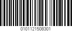 Código de barras (EAN, GTIN, SKU, ISBN): '0101121508301'