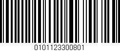 Código de barras (EAN, GTIN, SKU, ISBN): '0101123300801'