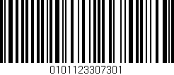 Código de barras (EAN, GTIN, SKU, ISBN): '0101123307301'