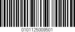 Código de barras (EAN, GTIN, SKU, ISBN): '0101125009501'