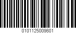 Código de barras (EAN, GTIN, SKU, ISBN): '0101125009601'