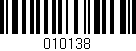 Código de barras (EAN, GTIN, SKU, ISBN): '010138'