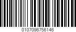 Código de barras (EAN, GTIN, SKU, ISBN): '0107096756146'