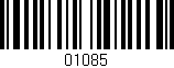 Código de barras (EAN, GTIN, SKU, ISBN): '01085'