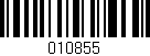 Código de barras (EAN, GTIN, SKU, ISBN): '010855'